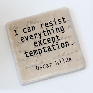 Oscar Wilde Quotation Coaster