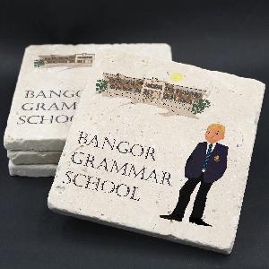 Bangor Grammar School Coaster