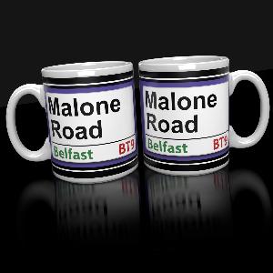 Malone Road Modern Belfast Mug