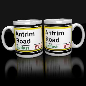 Antrim Road Modern Mug