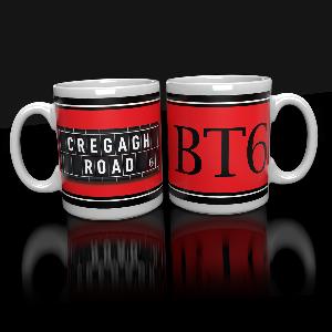 Cregagh Road Vintage mug