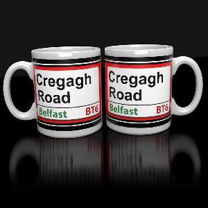 Cregagh Road Modern Mug
