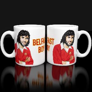 George Best Belfast Boy Mug - Man Utd