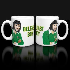 George Best Belfast Boy Mug - N. Ireland