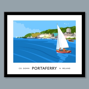 Portaferry - White Sails