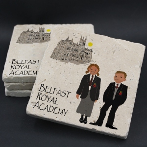 Belfast Royal Academy Coaster