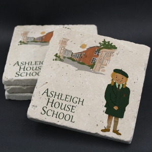 Ashleigh House School Coaster