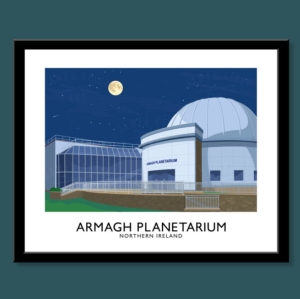 Armagh Observatory At Night