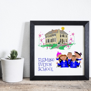 Fleming Fulton School Framed Print