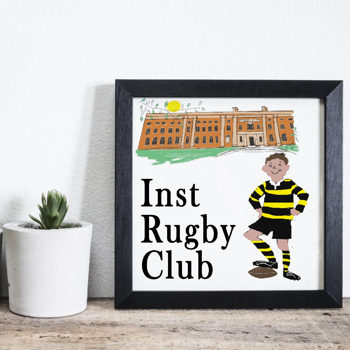 Rugby Club Art Prints